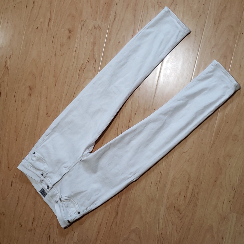 ❤ CITIZENS OF HUMANITY | Harlow Ankle High Rise Slim White Denim Jeans